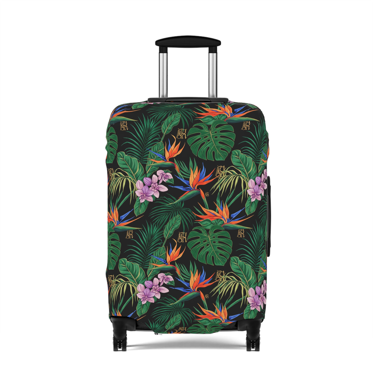 REVA Tropical Floral Luggage Cover