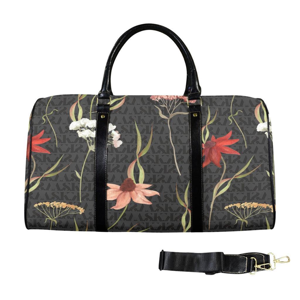ASK Y Michael Traveler FLORAL BLK