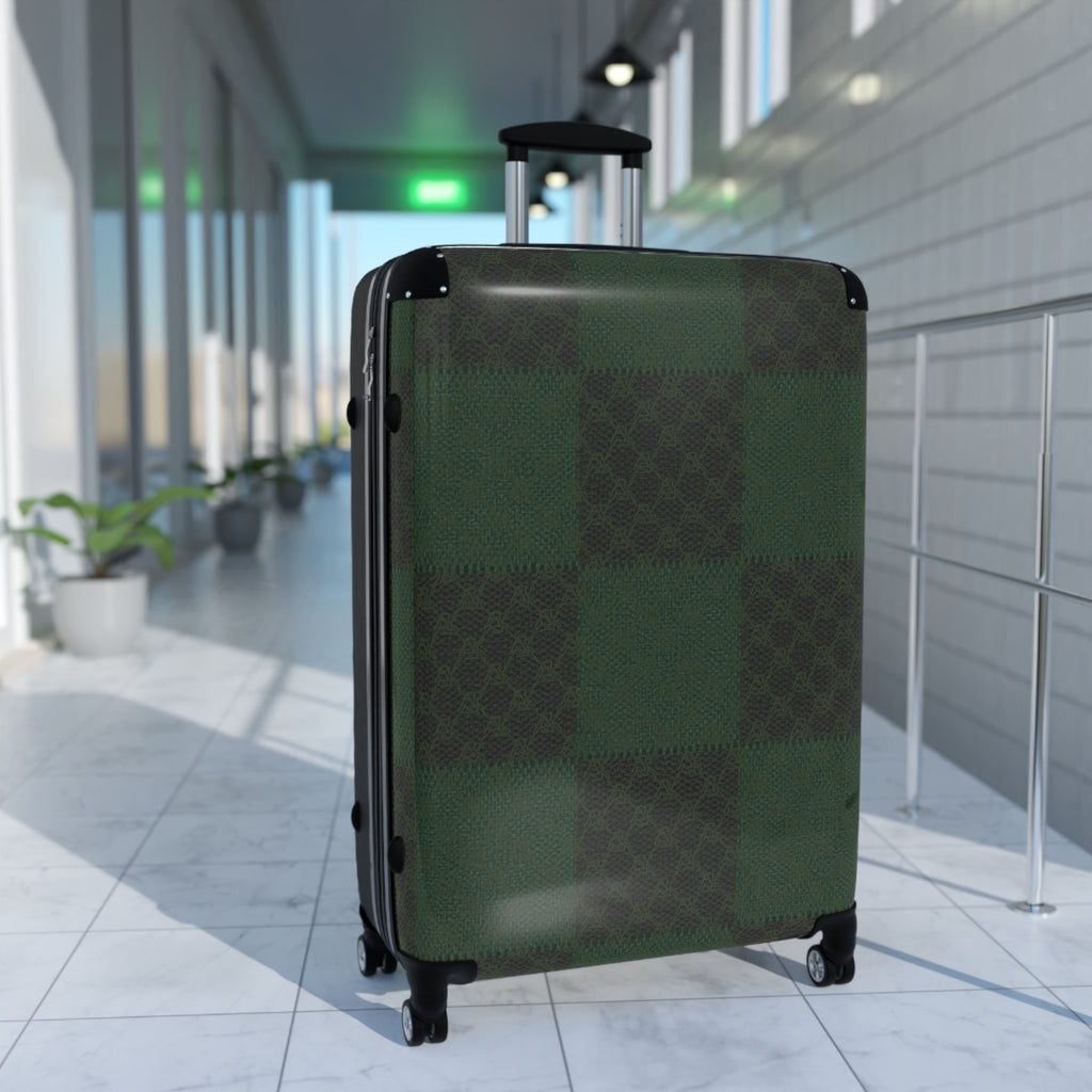 REVA ROAD GREEN DIAMOND CREST LUGGAGE