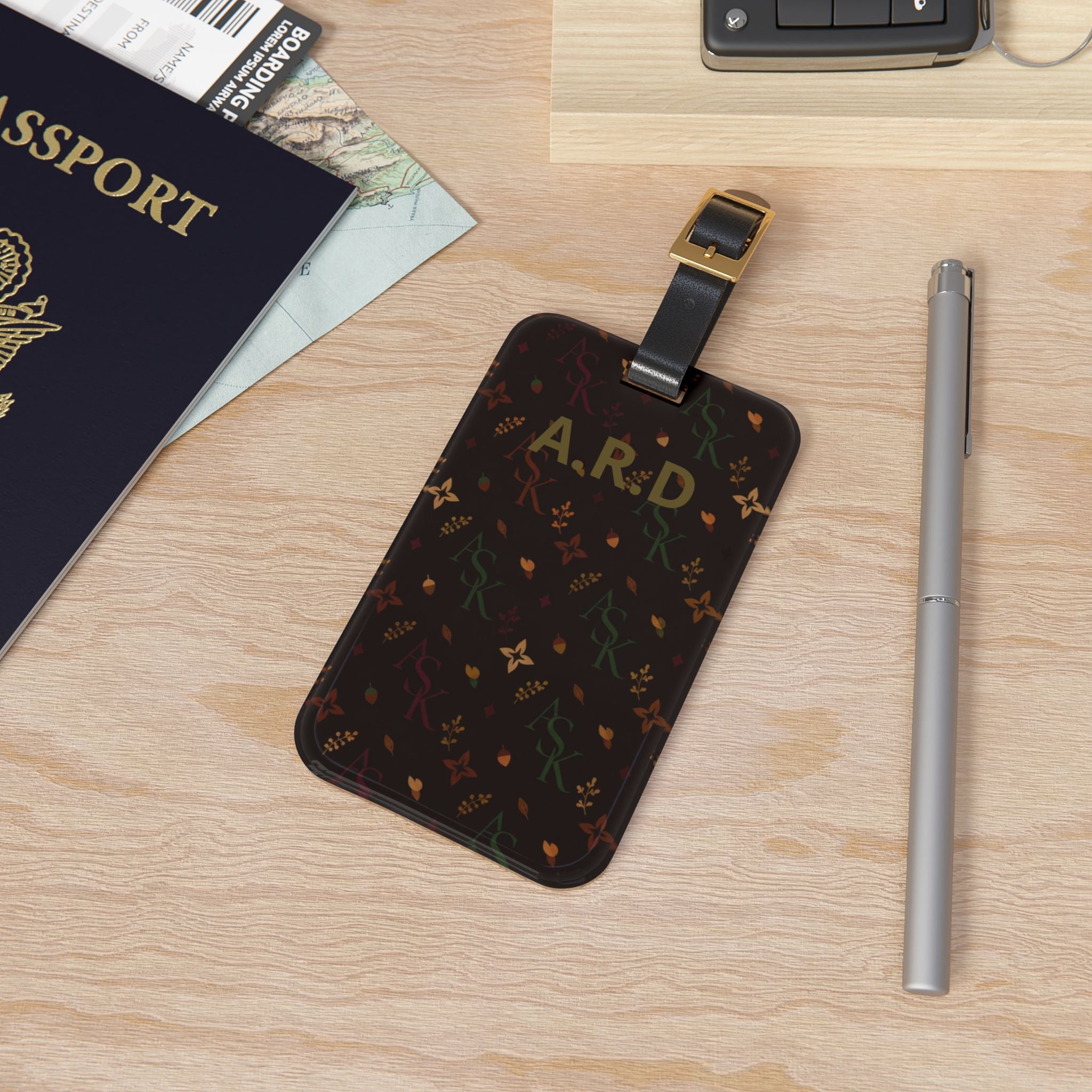 A.S.K. LUGGAGE TAG (PERSONALIZED)