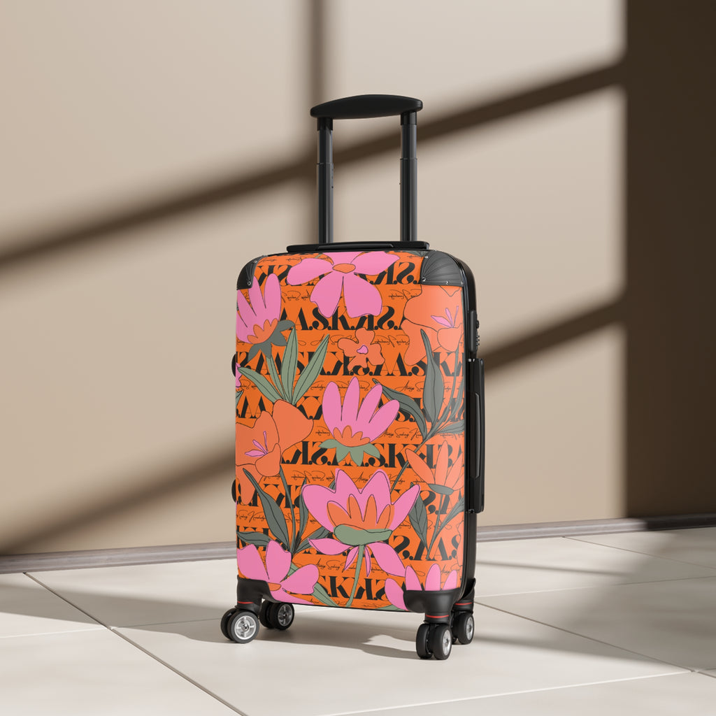 REVA ROLLER FLORAL-ORANGE LILY