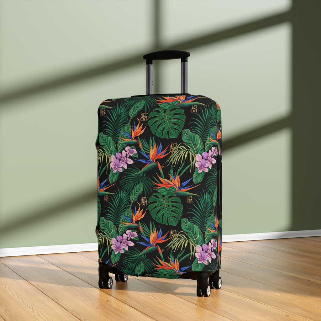 REVA Tropical Floral Luggage Cover