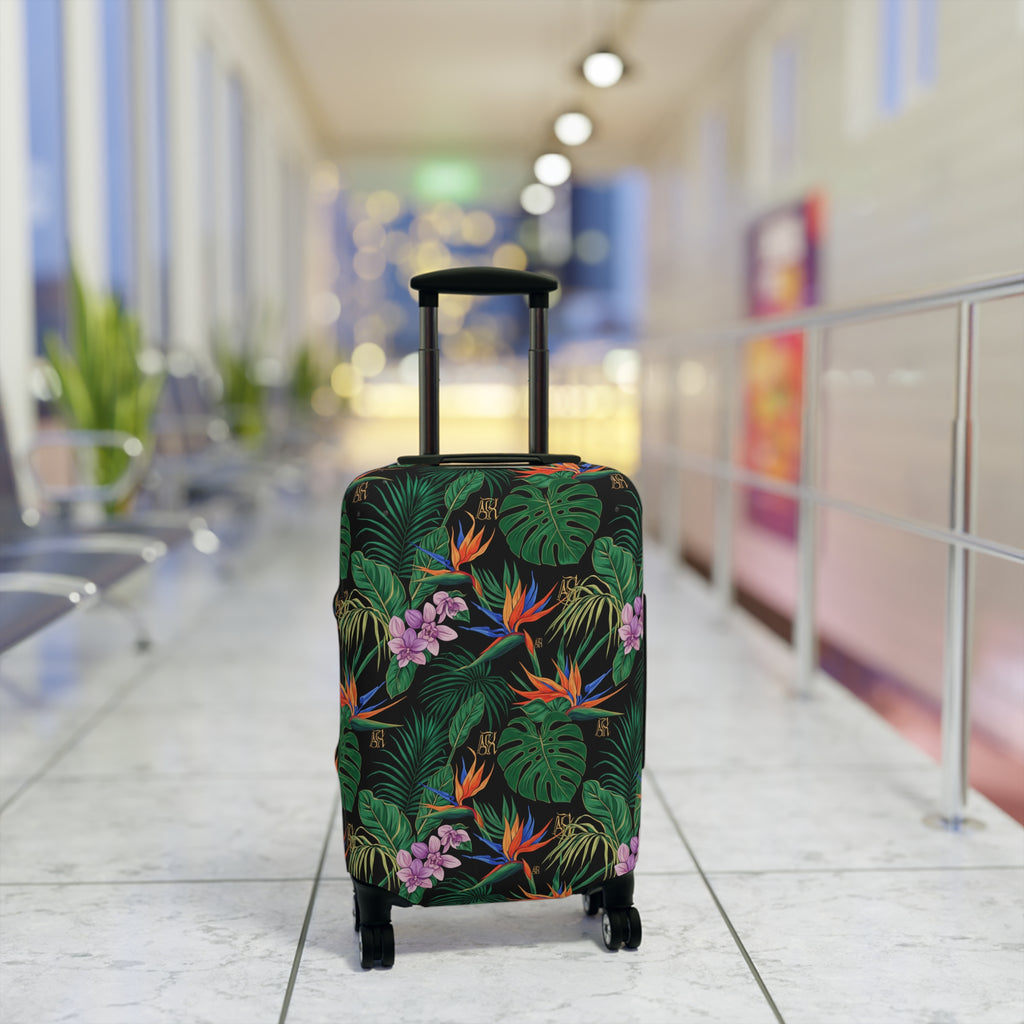 REVA Tropical Floral Luggage Cover