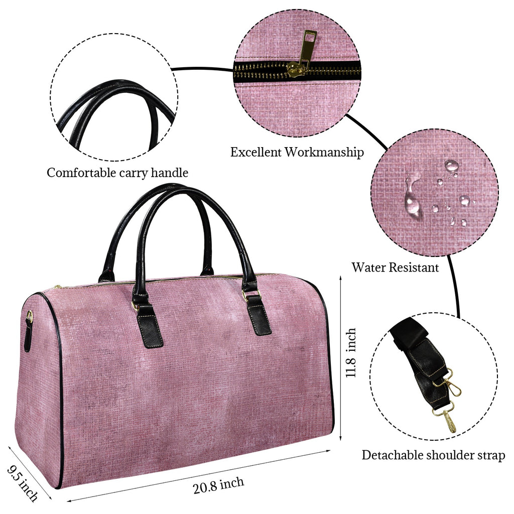 ASK Pink Two-Piece Set – Duffle & Backpack