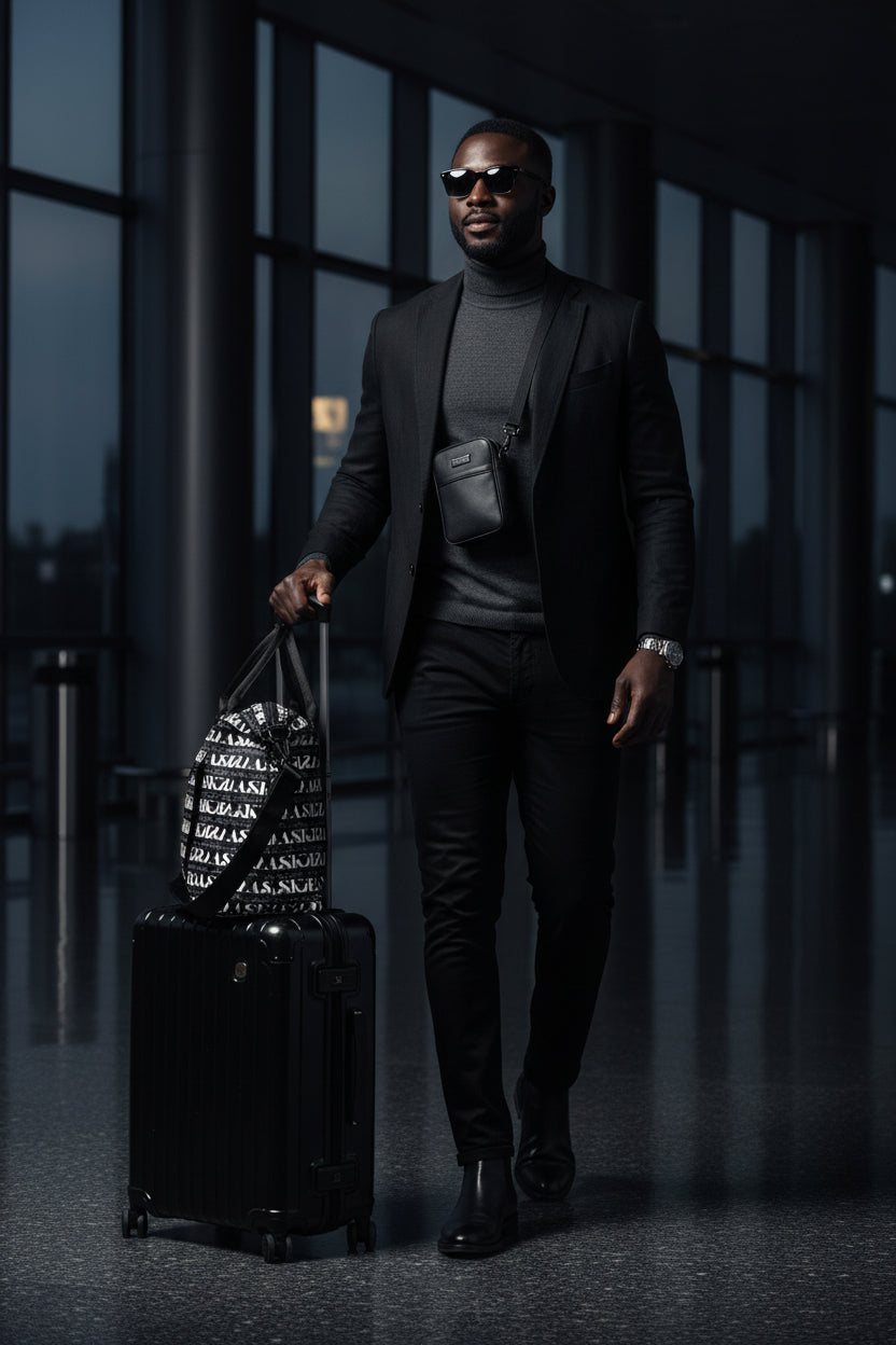 BODEGA ASK TROLLEY TRAVEL-SIGNATURE BLACK
