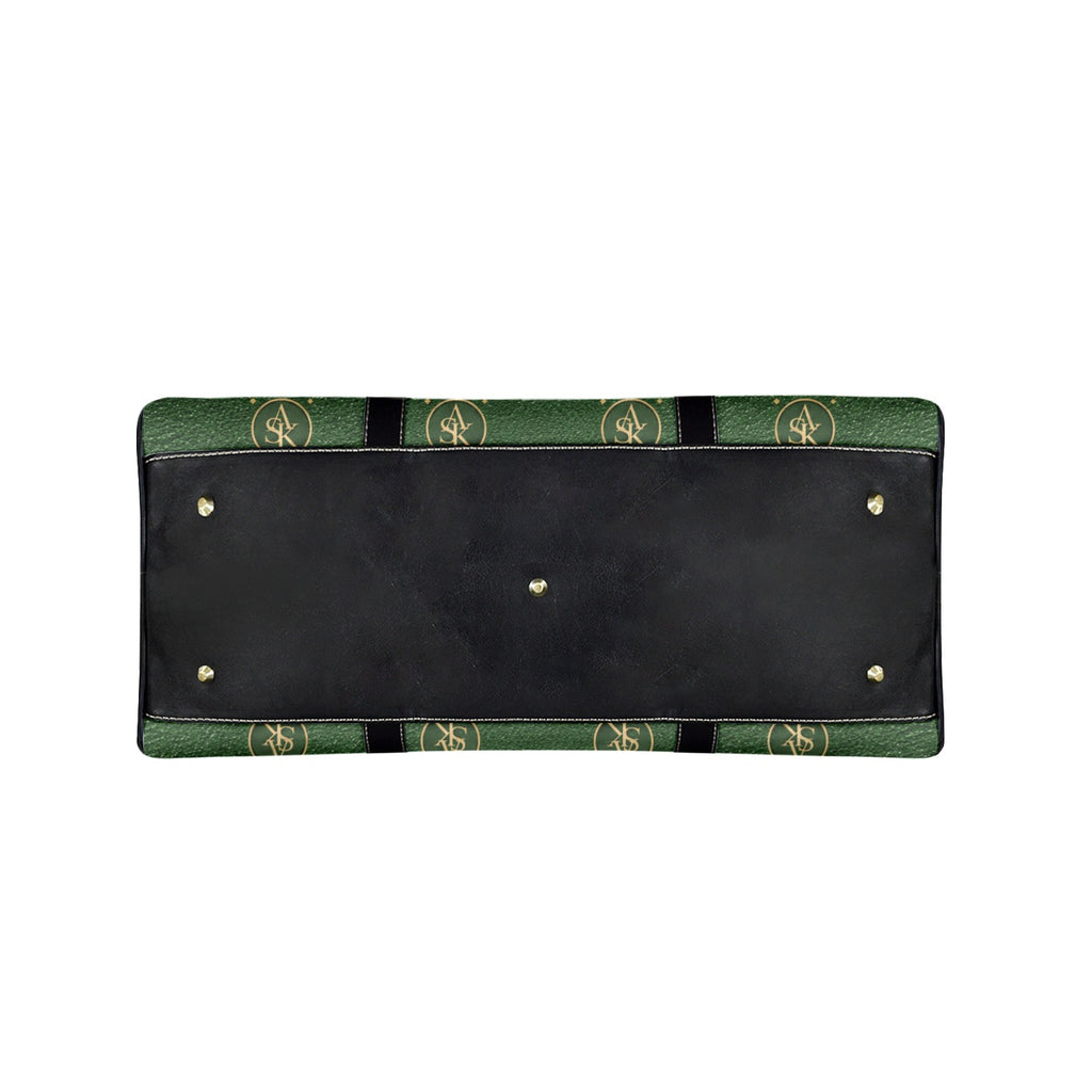 MICHAEL TRAVELER-FOREST GREEN MONOGRAM