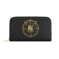 LOIS NAUTICAL ZIP PURSE/BLK