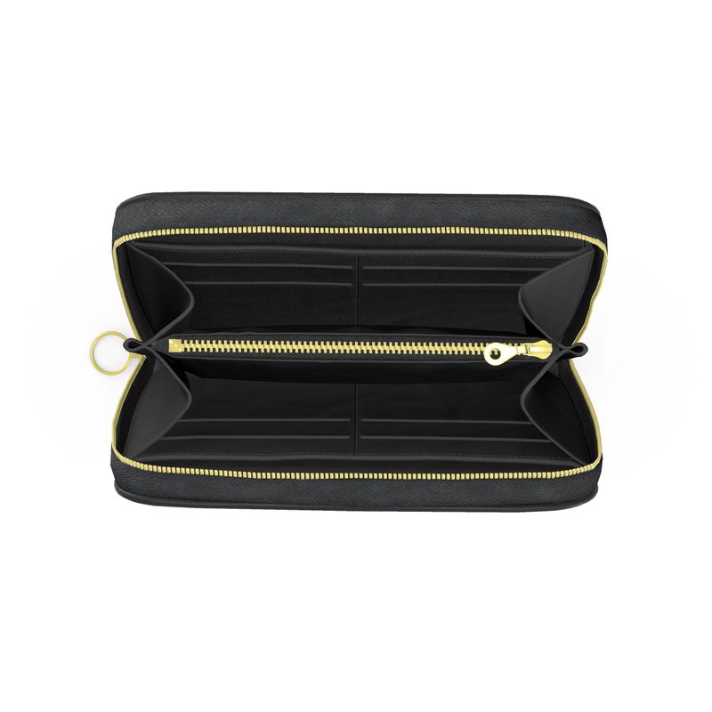 LOIS NAUTICAL ZIP PURSE/BLK