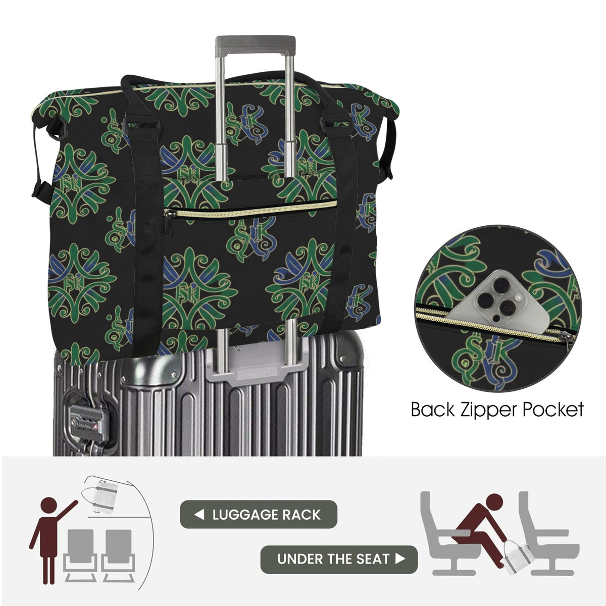 BODEGA TRAVEL TROLLEY- MIRAGE