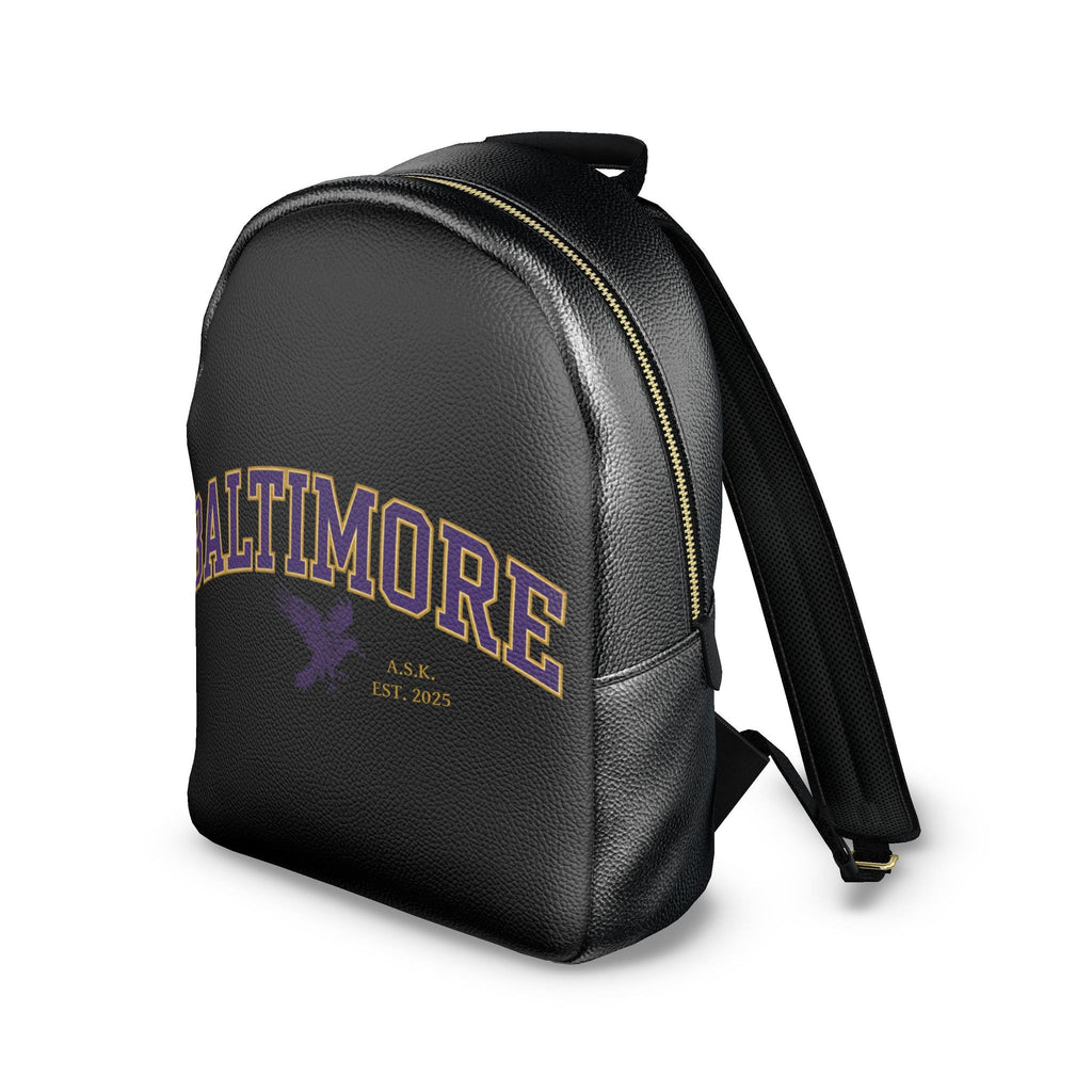 LOGAN BALTIMORE BLK BACKPACK