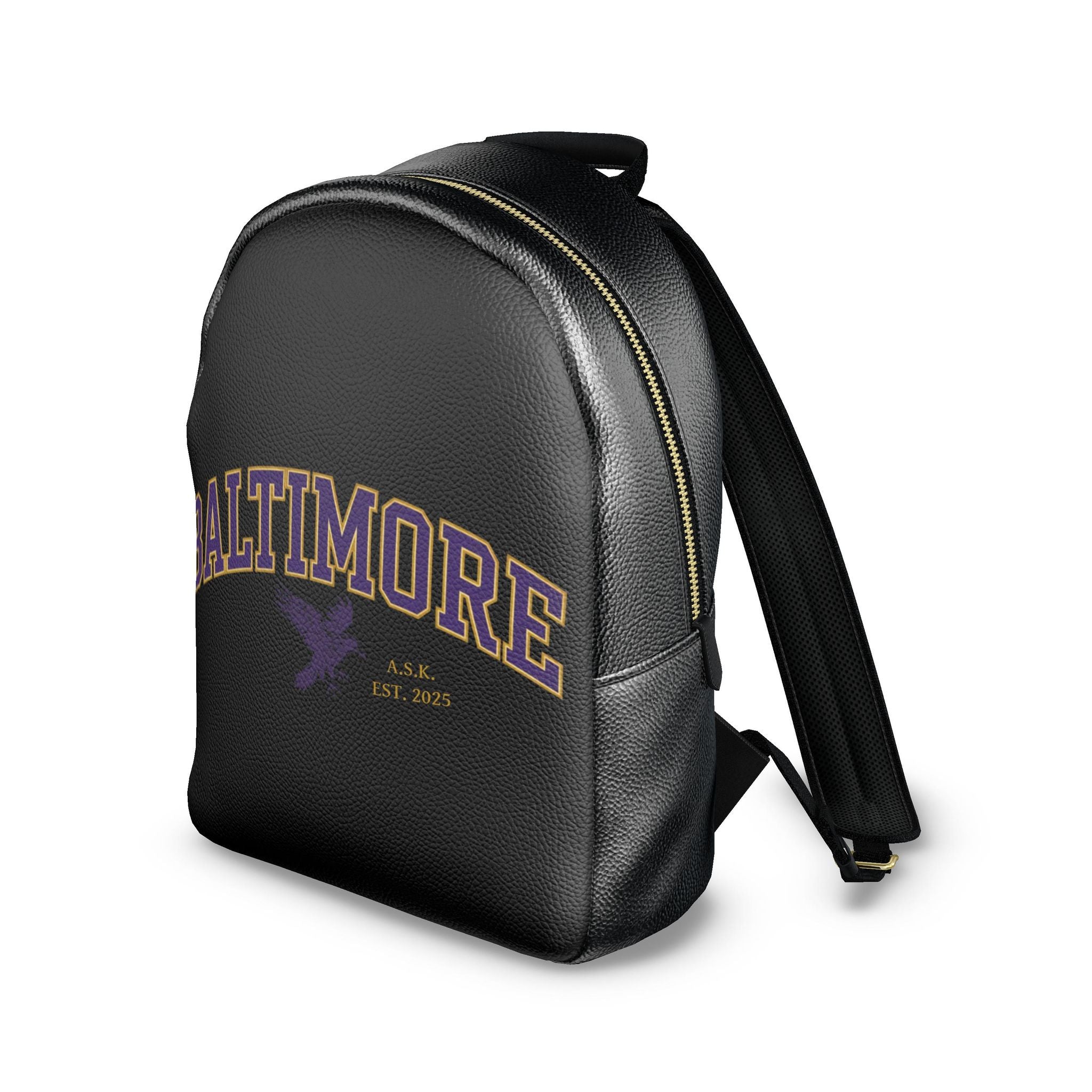 LOGAN BALTIMORE BLK BACKPACK