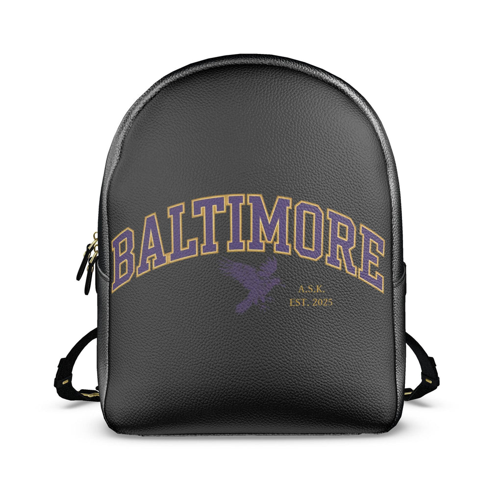 LOGAN BALTIMORE BLK BACKPACK
