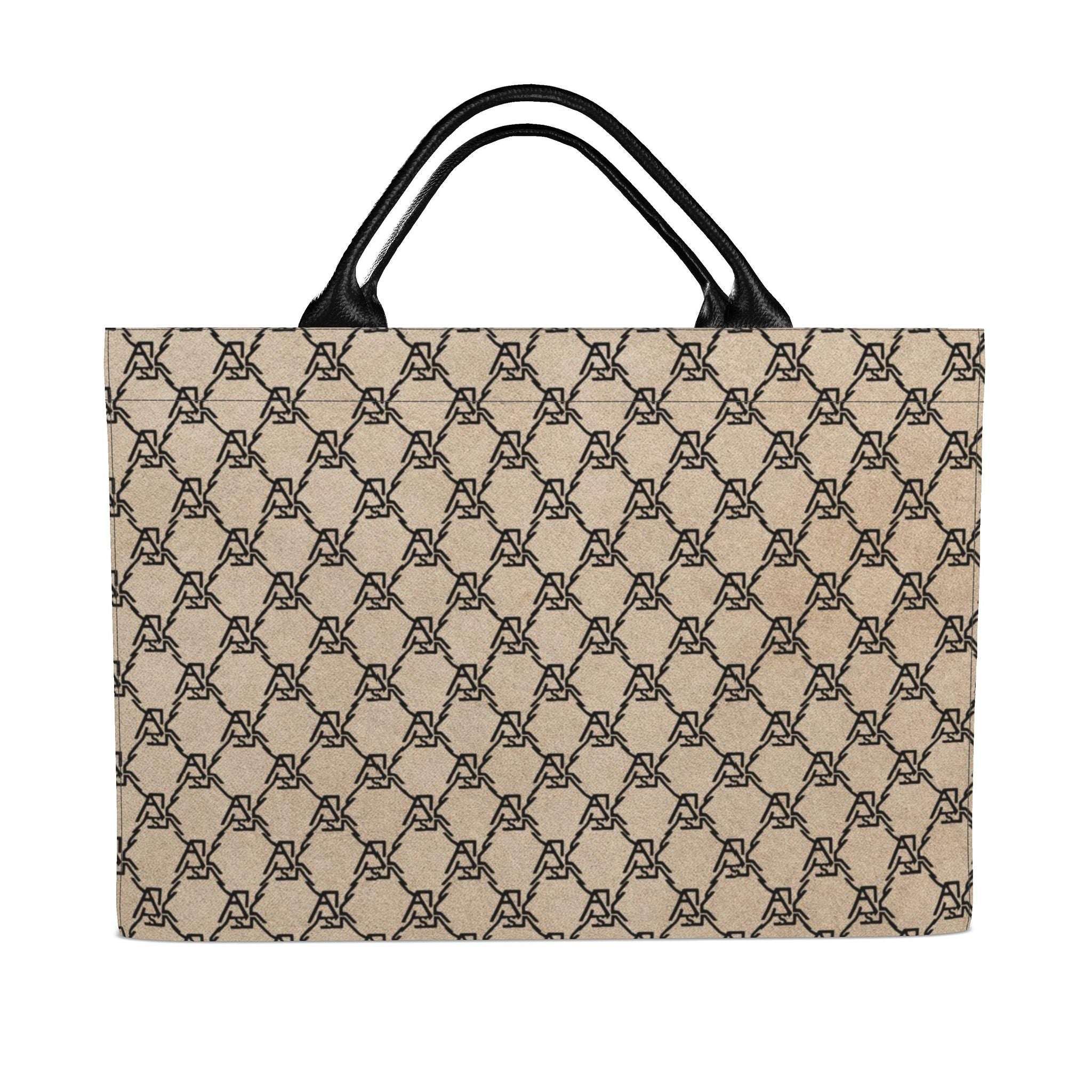 DEB DIAMOND CREST ASK  CARRYALL TOTE- TAN