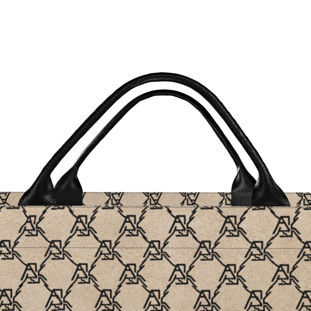 DEB DIAMOND CREST ASK  CARRYALL TOTE- TAN