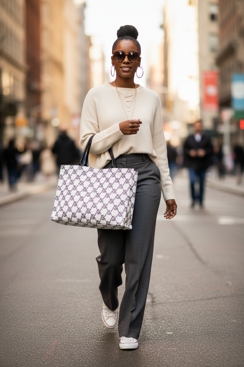 DEB BLK DIAMOND CREST ASK CARRYALL