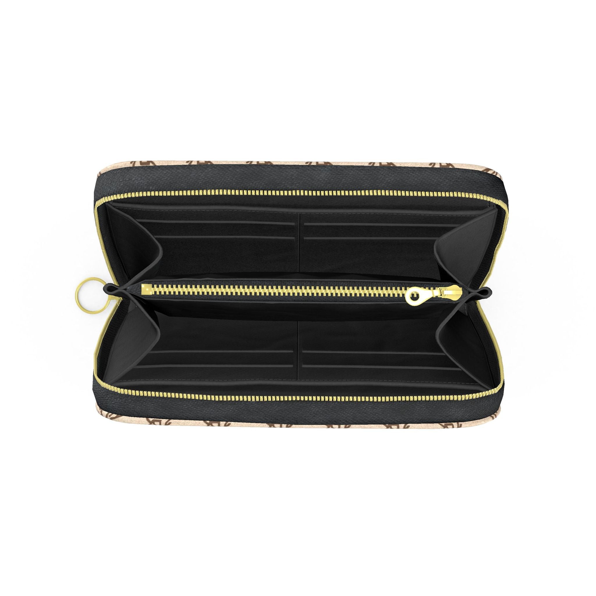 LOIS DIAMOND CREST ZIP WALLET