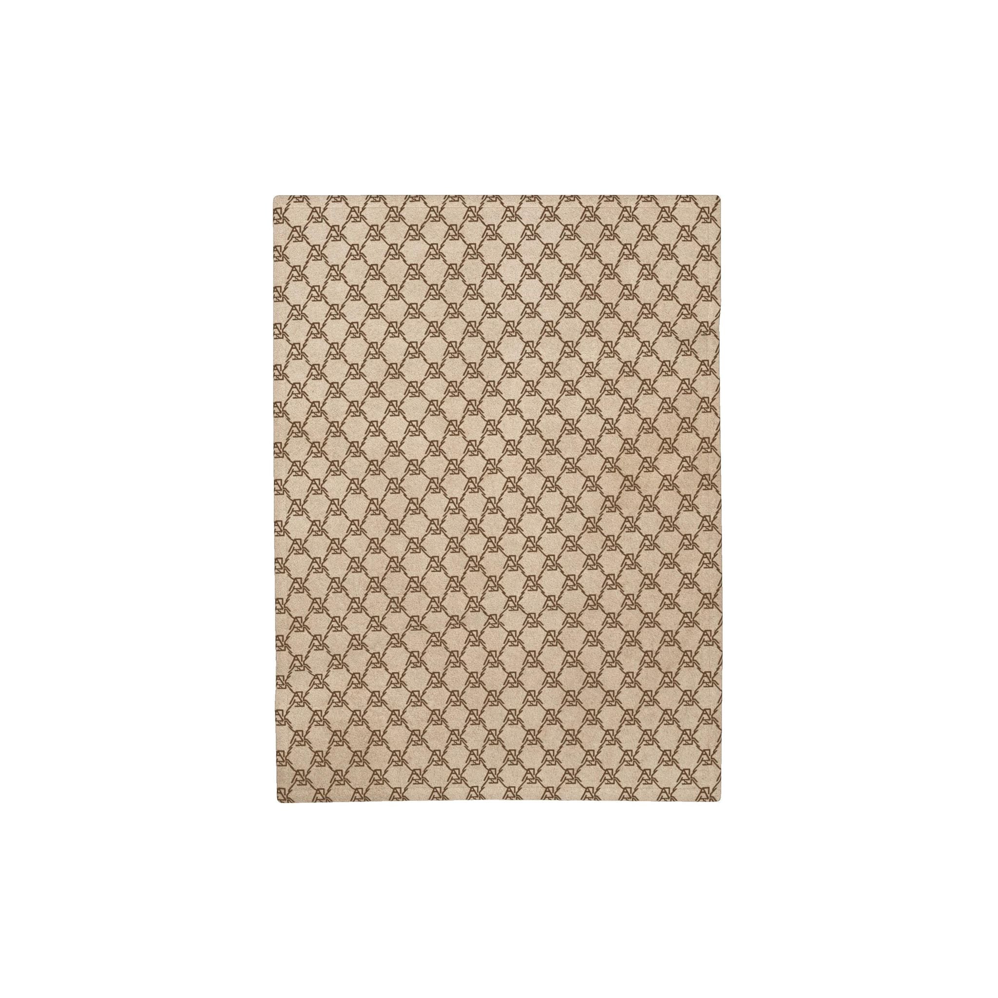 A.S.K. DIAMOND CREST BLANKET TAN