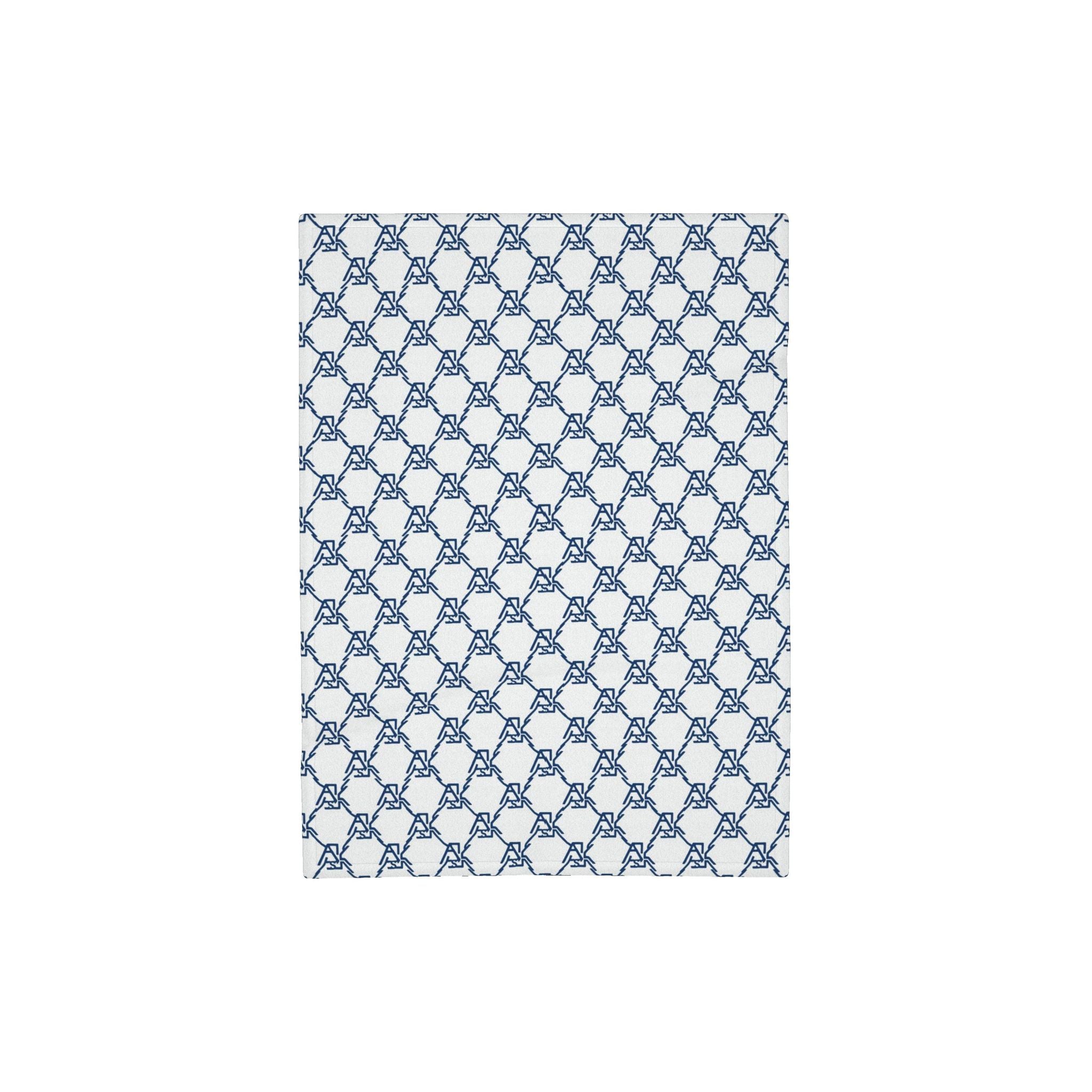 A.S.K. DIAMOND CREST BLANKET BLUE