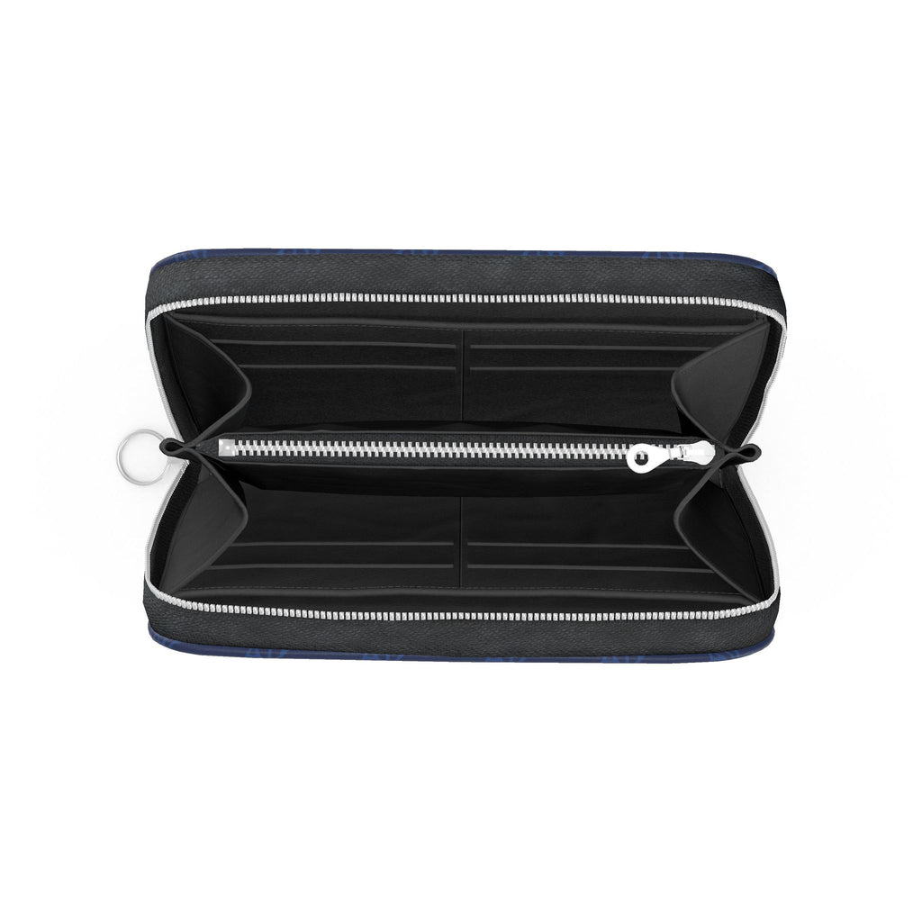 LOIS DIAMOND CREST ZIP BLUE