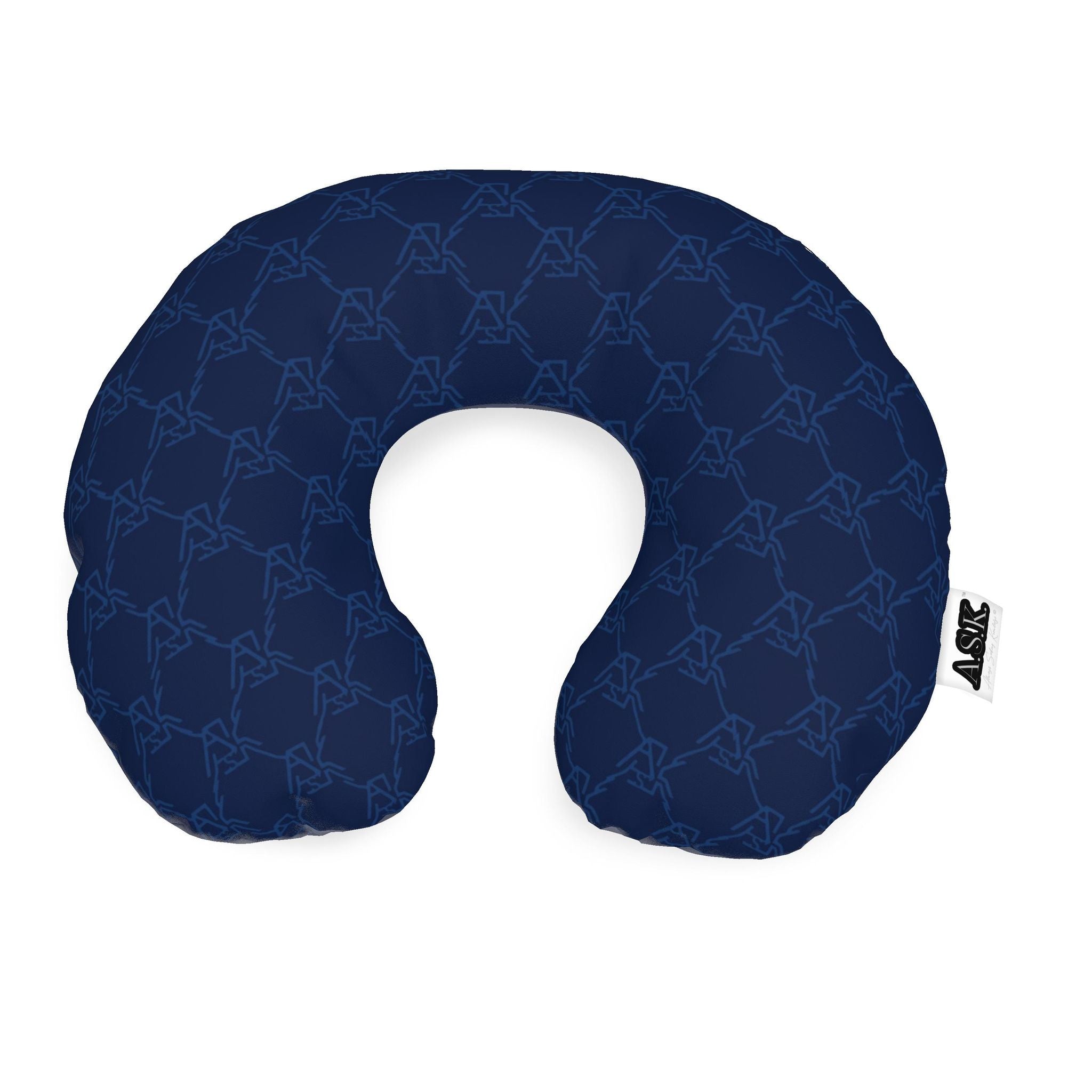 A.S.K. PILLOW DIAMOND CREST BLUE