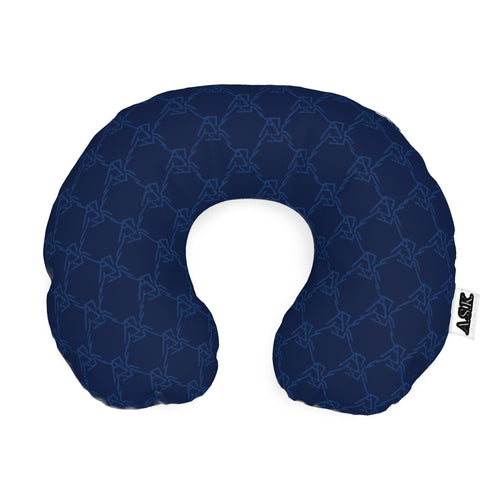 A.S.K. PILLOW DIAMOND CREST BLUE
