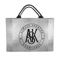 DEB LOGO CARRYALL TOTE-SILVER