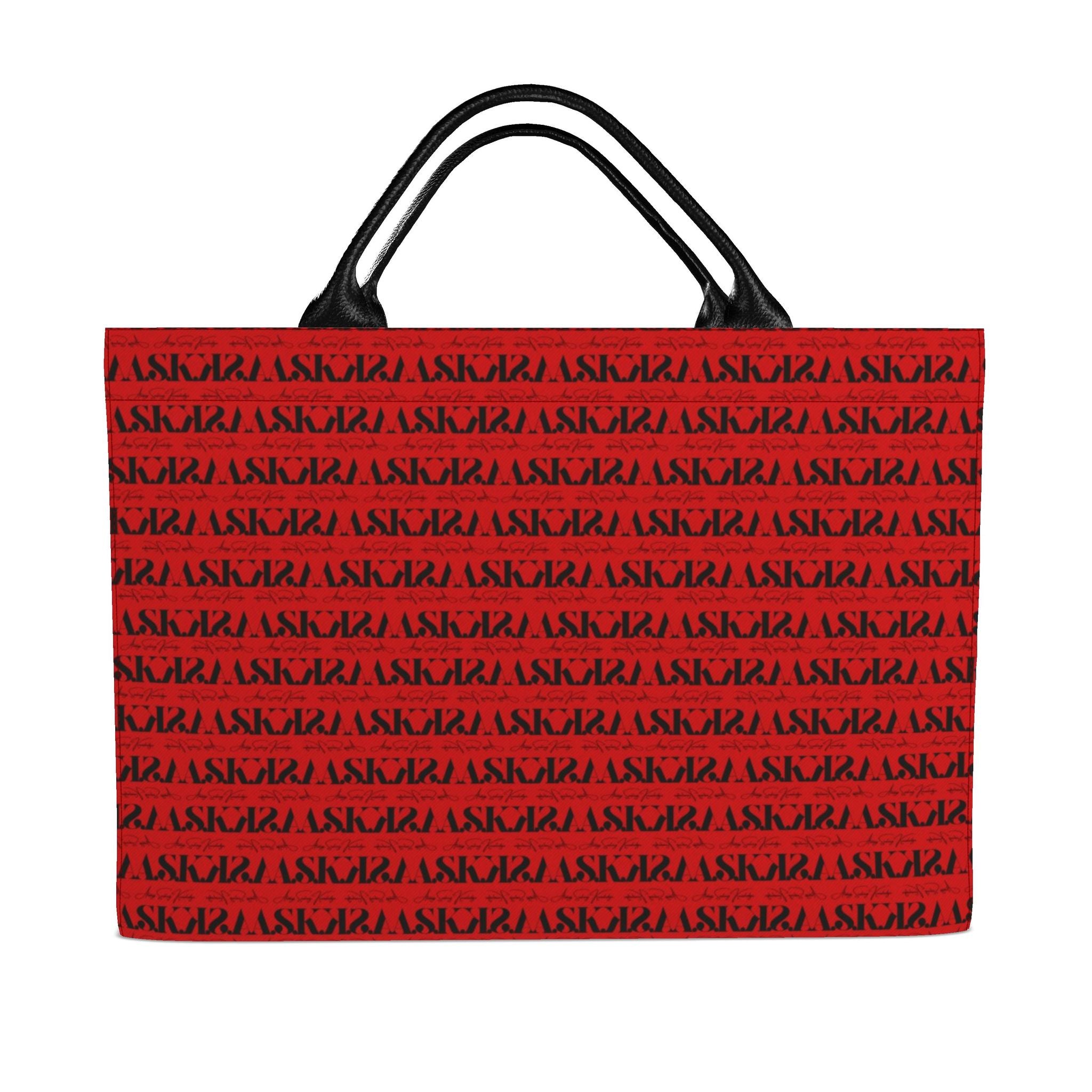 DEB SIGNATURE CARRYALL TOTE-RED