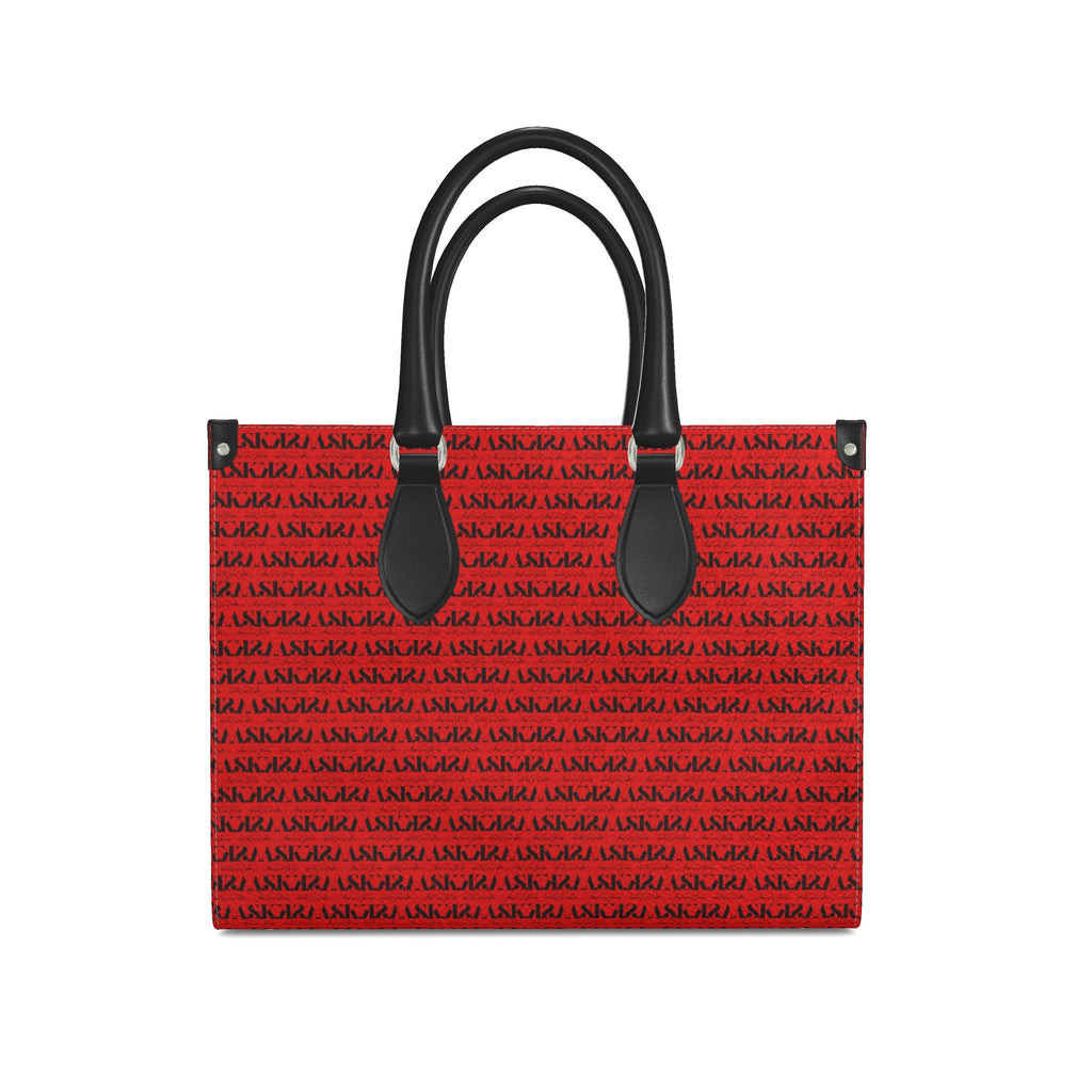 KARRINE  SIGNATURE SHOPPER TOTE - RED