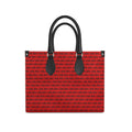 KARRINE  SIGNATURE SHOPPER TOTE - RED