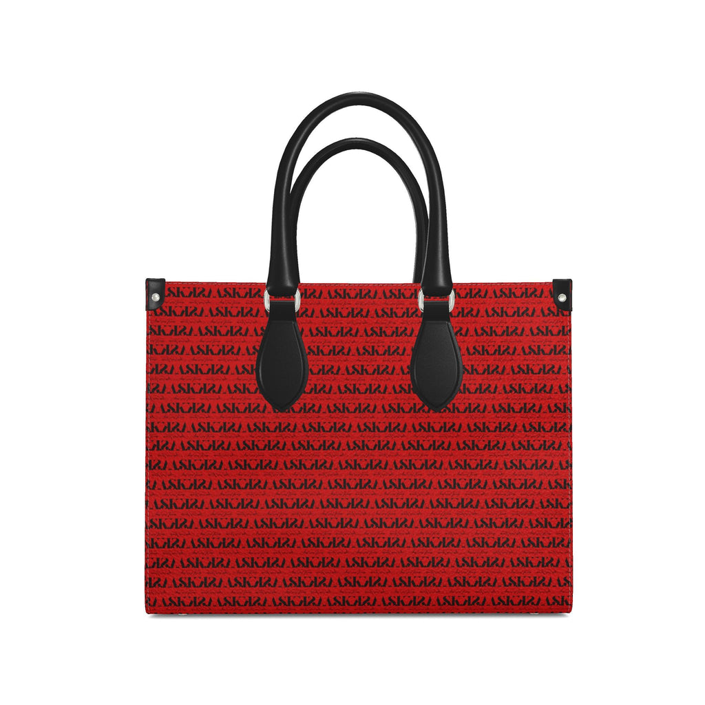 KARRINE  SIGNATURE SHOPPER TOTE - RED