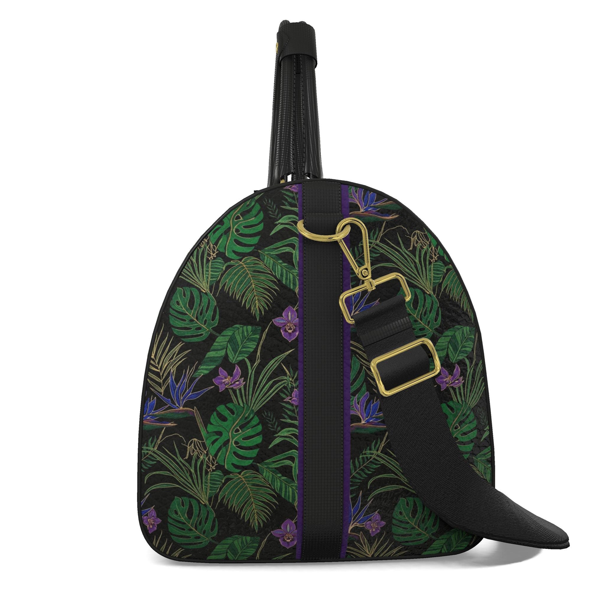 RAYNA FLORAL DUFFLE- GREEN