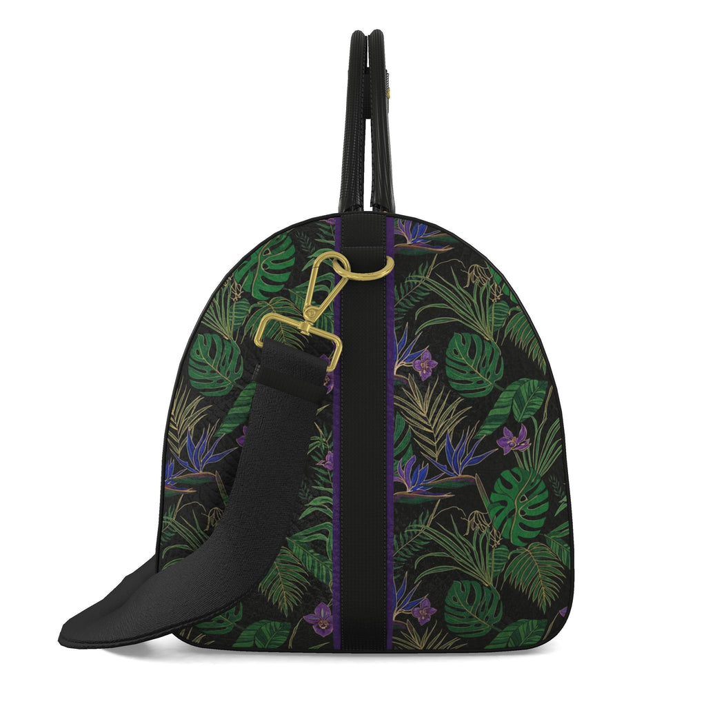 RAYNA FLORAL DUFFLE- GREEN