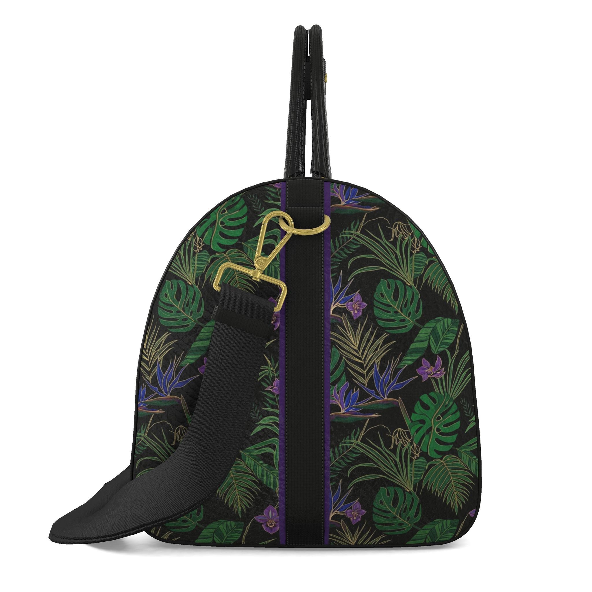 RAYNA FLORAL DUFFLE- GREEN