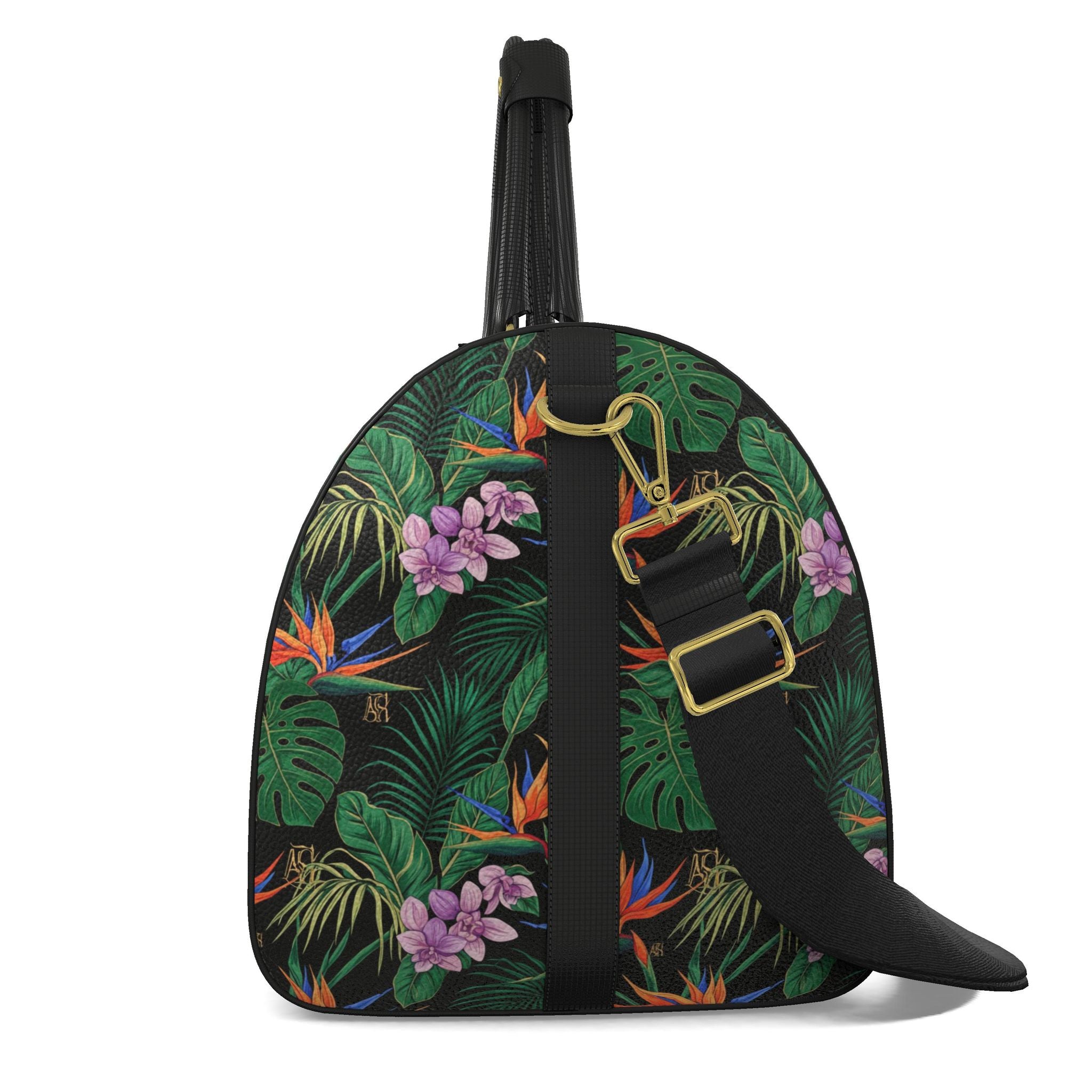 RAYNA FLORAL DUFFLE- ORANGE