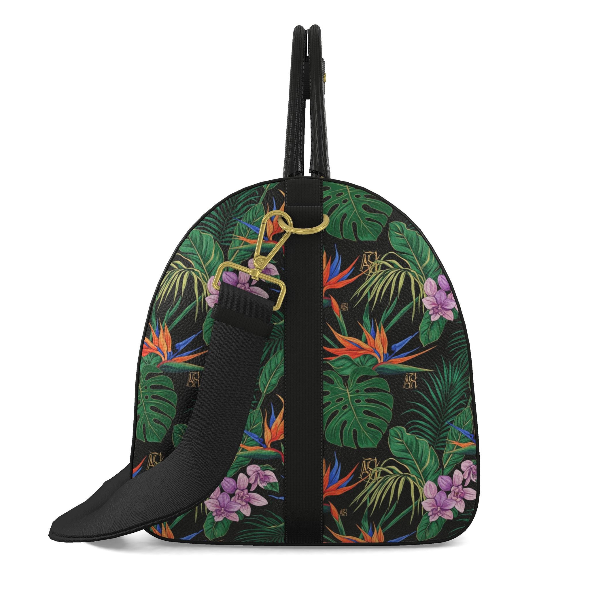 RAYNA FLORAL DUFFLE- ORANGE