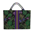 DEB FLORAL CARRYALL- GREEN