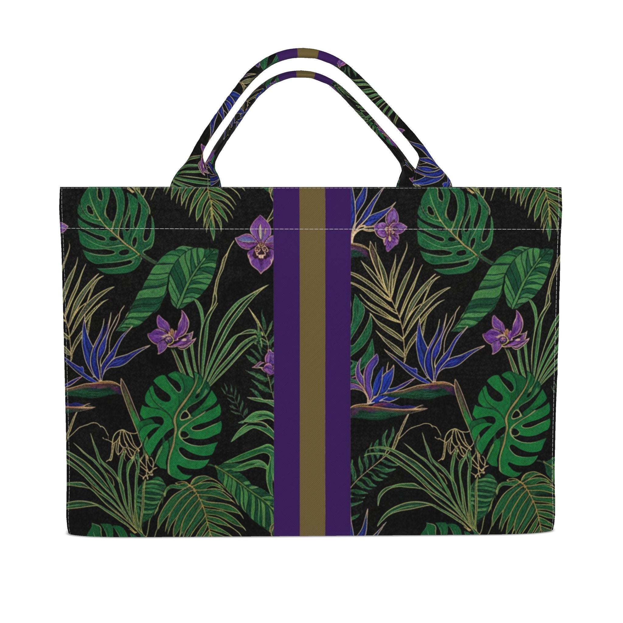 DEB FLORAL CARRYALL- GREEN