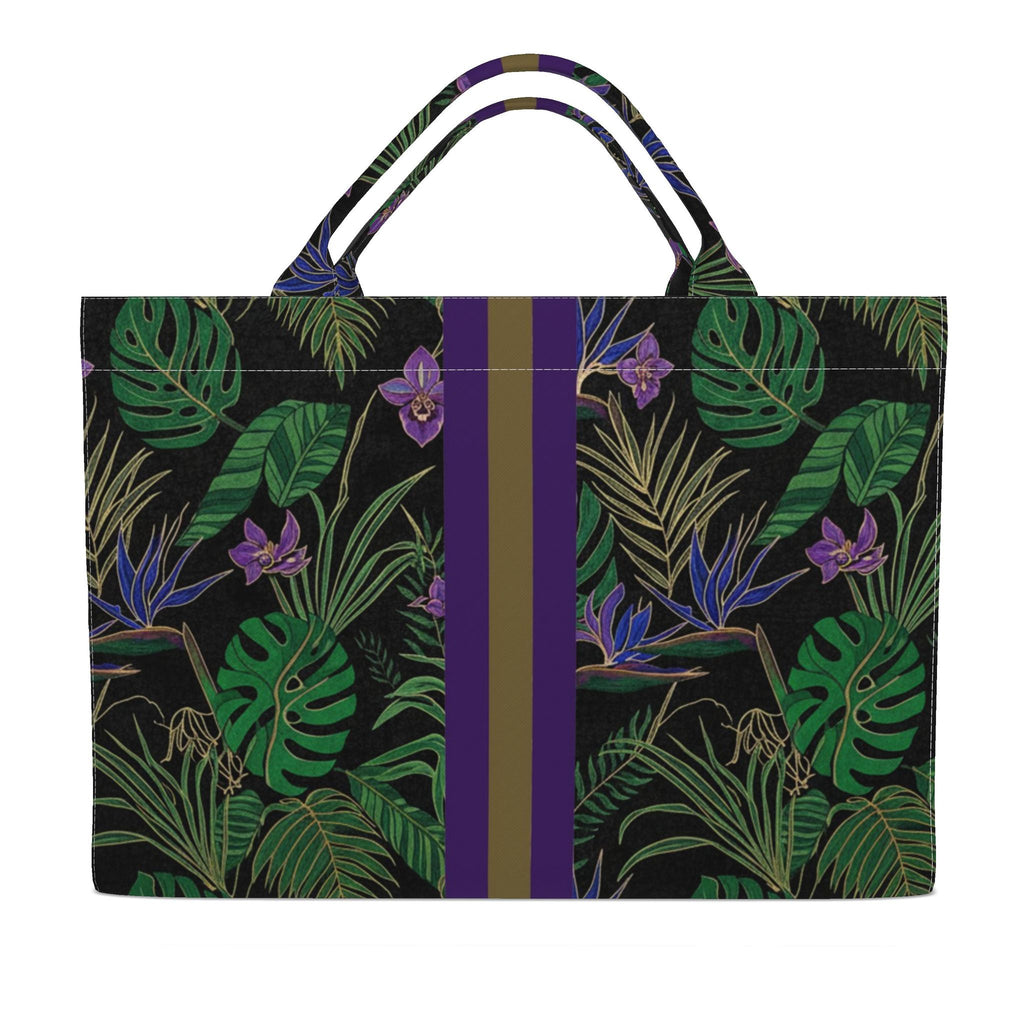 DEB FLORAL CARRYALL- GREEN