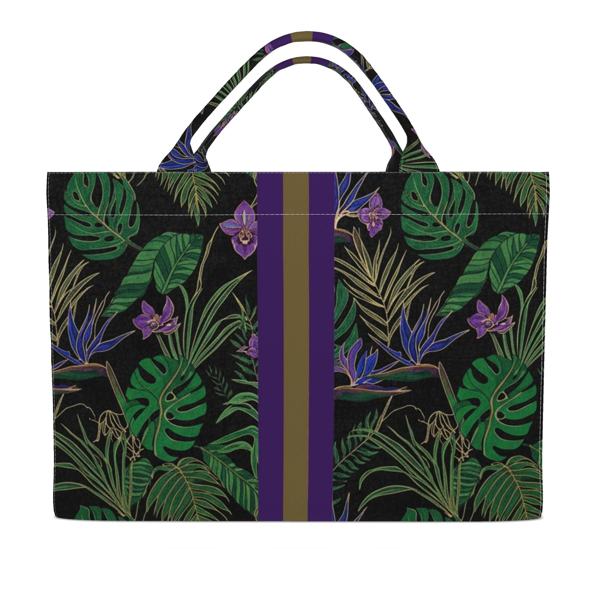DEB FLORAL CARRYALL- GREEN
