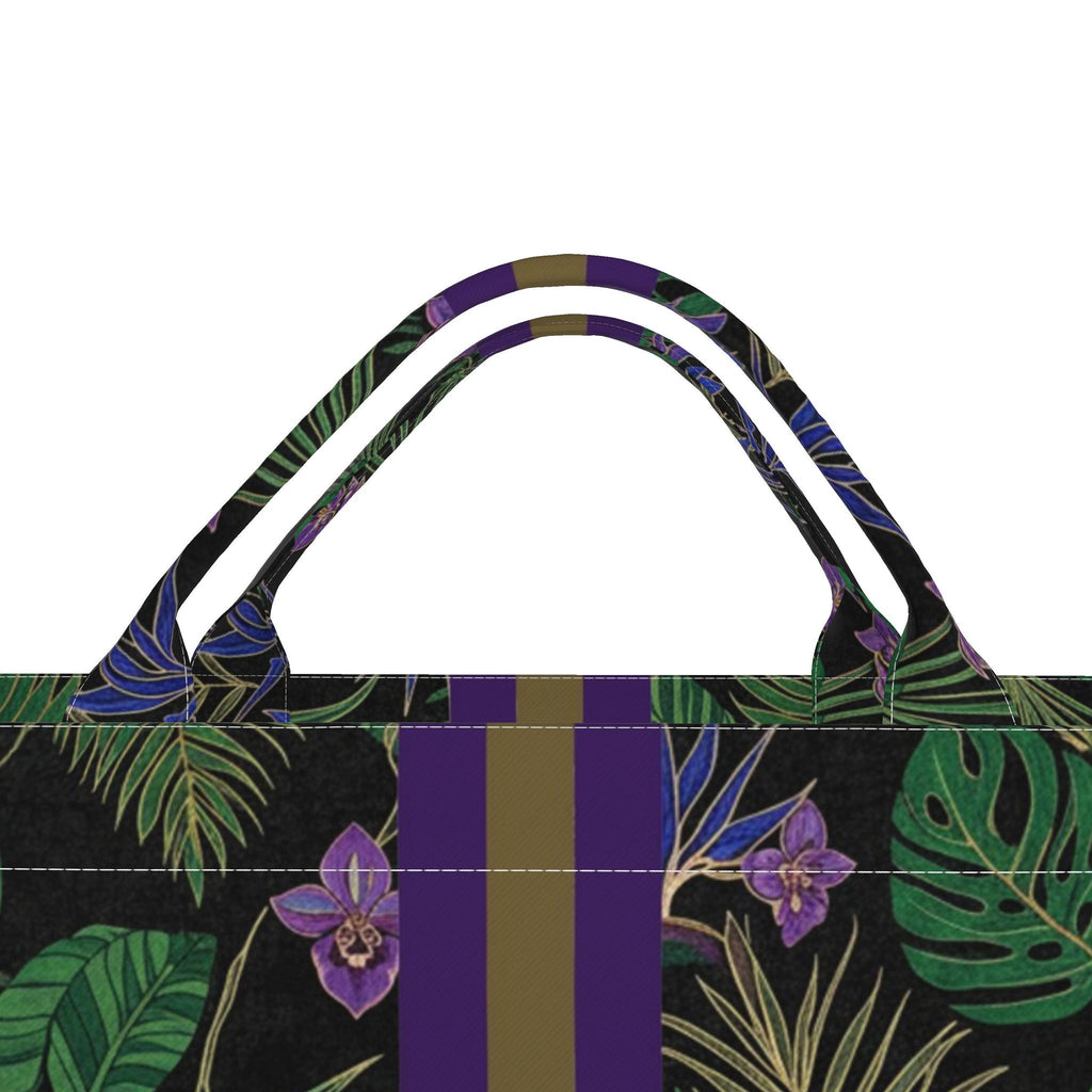 DEB FLORAL CARRYALL- GREEN