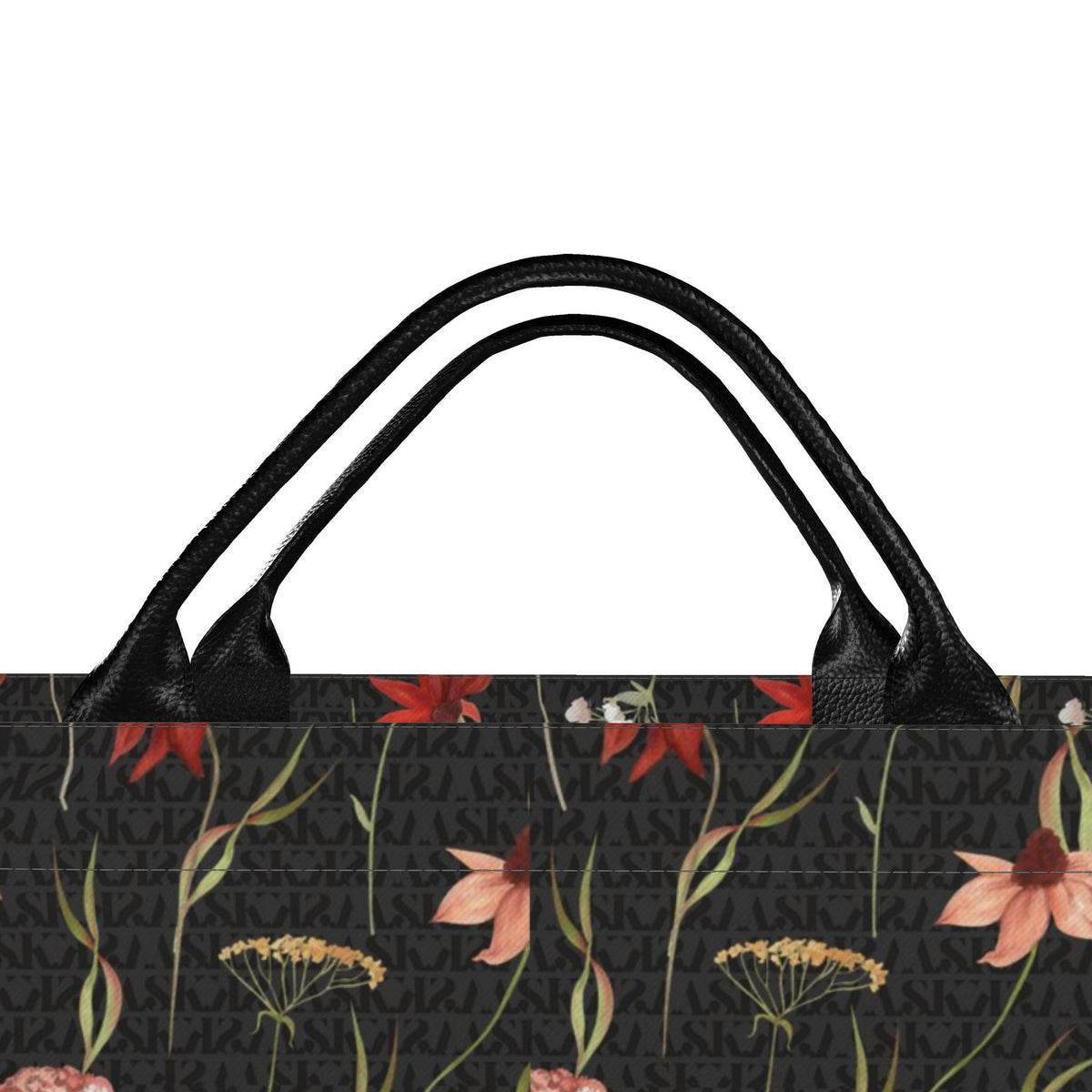 DEB CARRYALL- BLK FLORAL ASK