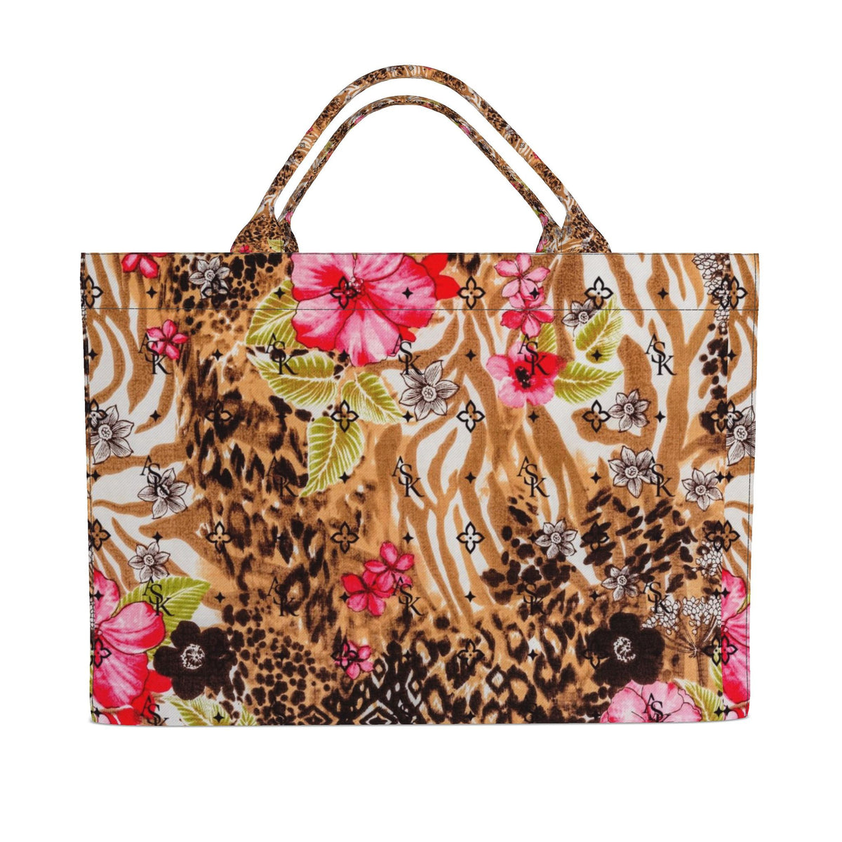 DEB CARRYALL- CHEETAH FLORAL