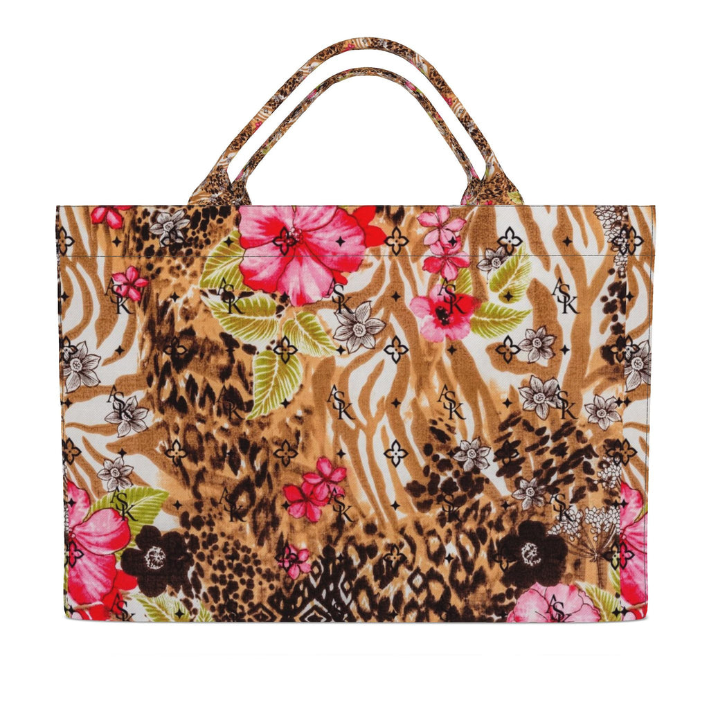 DEB CARRYALL- CHEETAH FLORAL