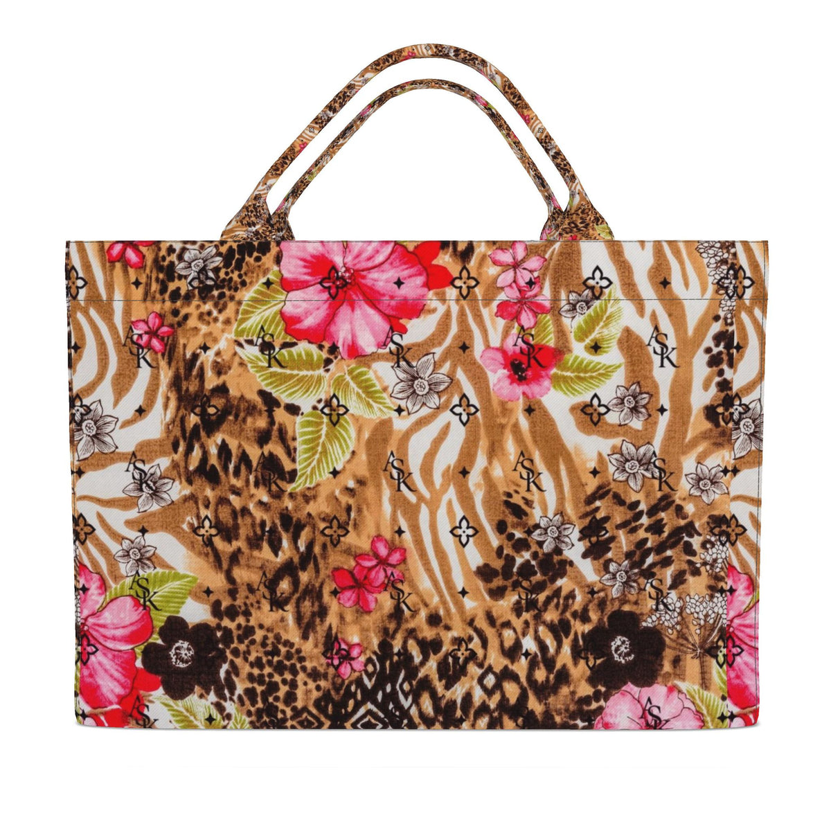 DEB CARRYALL- CHEETAH FLORAL