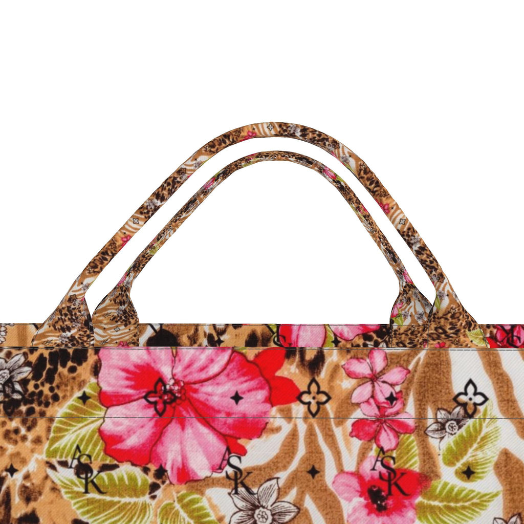 DEB CARRYALL- CHEETAH FLORAL