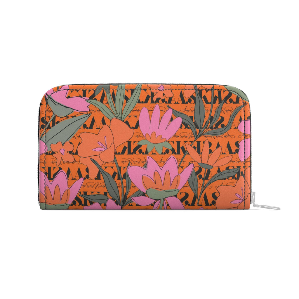 LOIS ZIP FLORAL PURSE