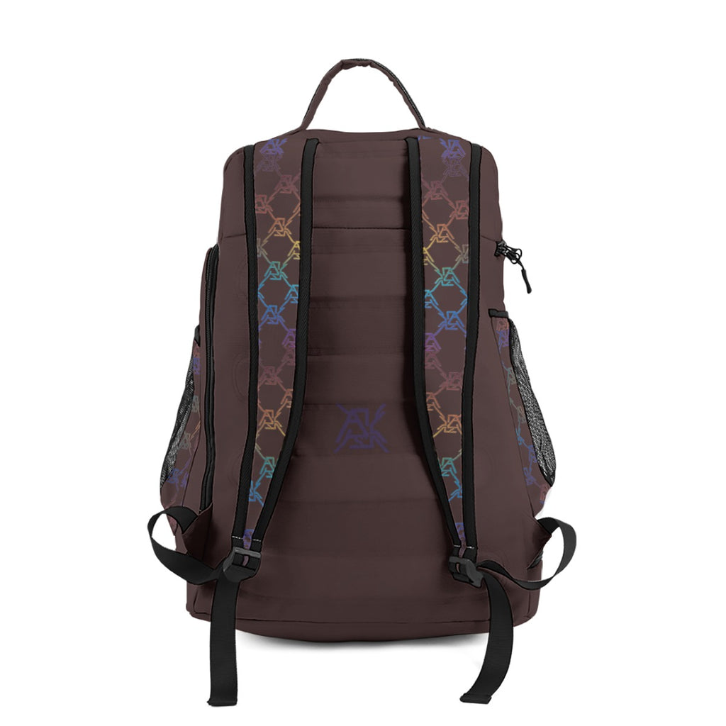 All-Over Print Multifunctional Backpack