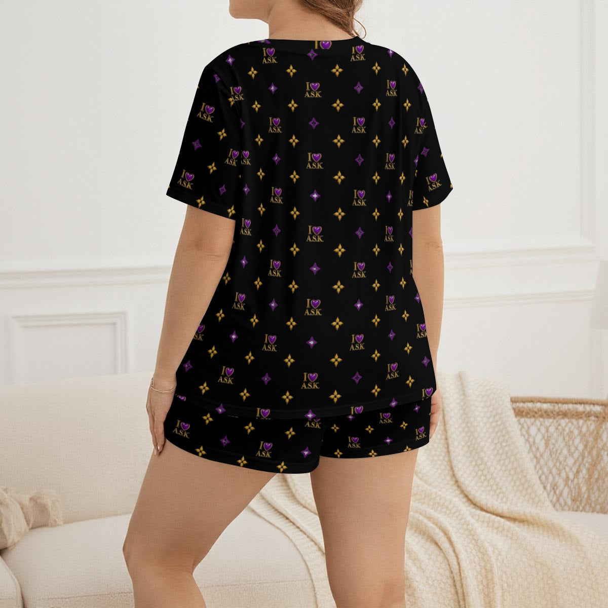 ASK PJ'S SHORT SET