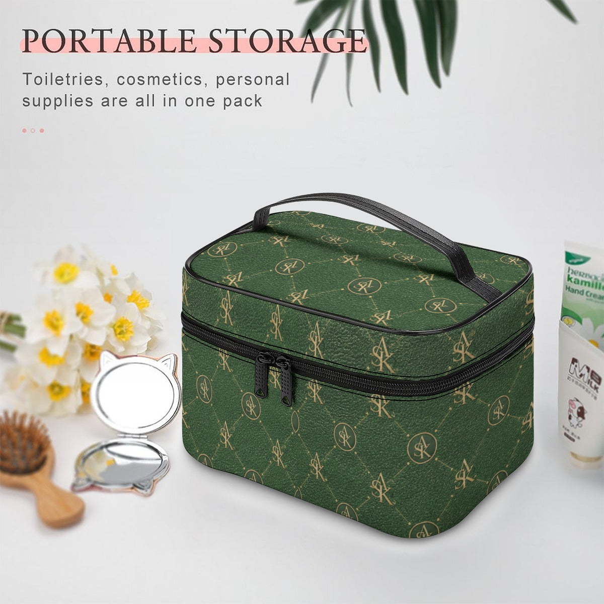 ASK Large Capacity Toiletry Organizer Bag