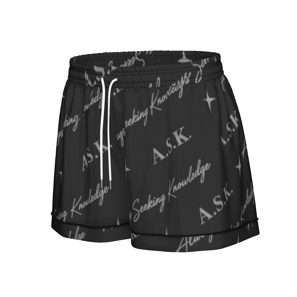 ASK MONOGRAM 2 PIECE  SHORT SET